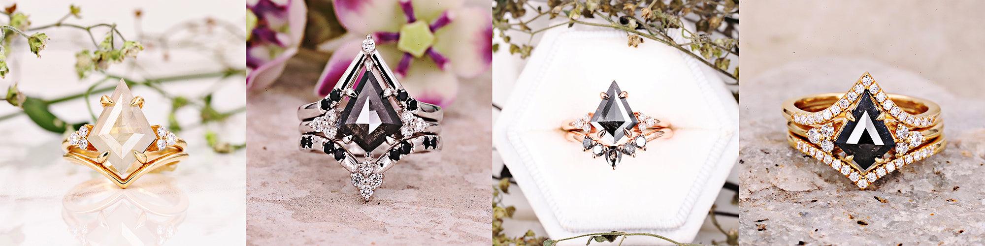 Combo Engagement Rings | 100% RETURN AND REFUND POLICY | FREE SHIPPING ...