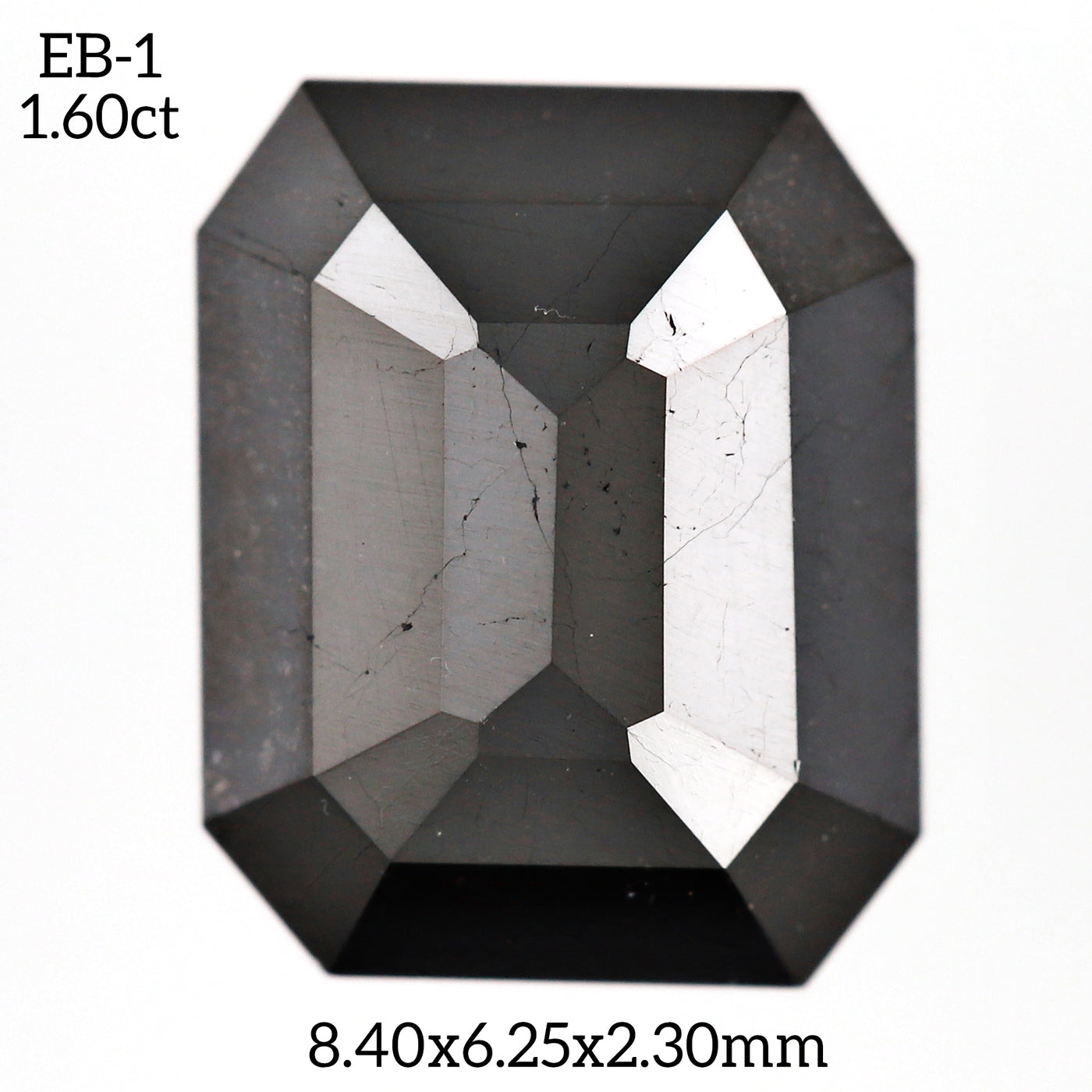 EB1 - Black emerald diamond