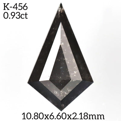 K456 - Salt and pepper kite diamond - Rubysta