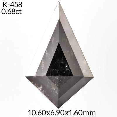 K458 - Salt and pepper kite diamond - Rubysta