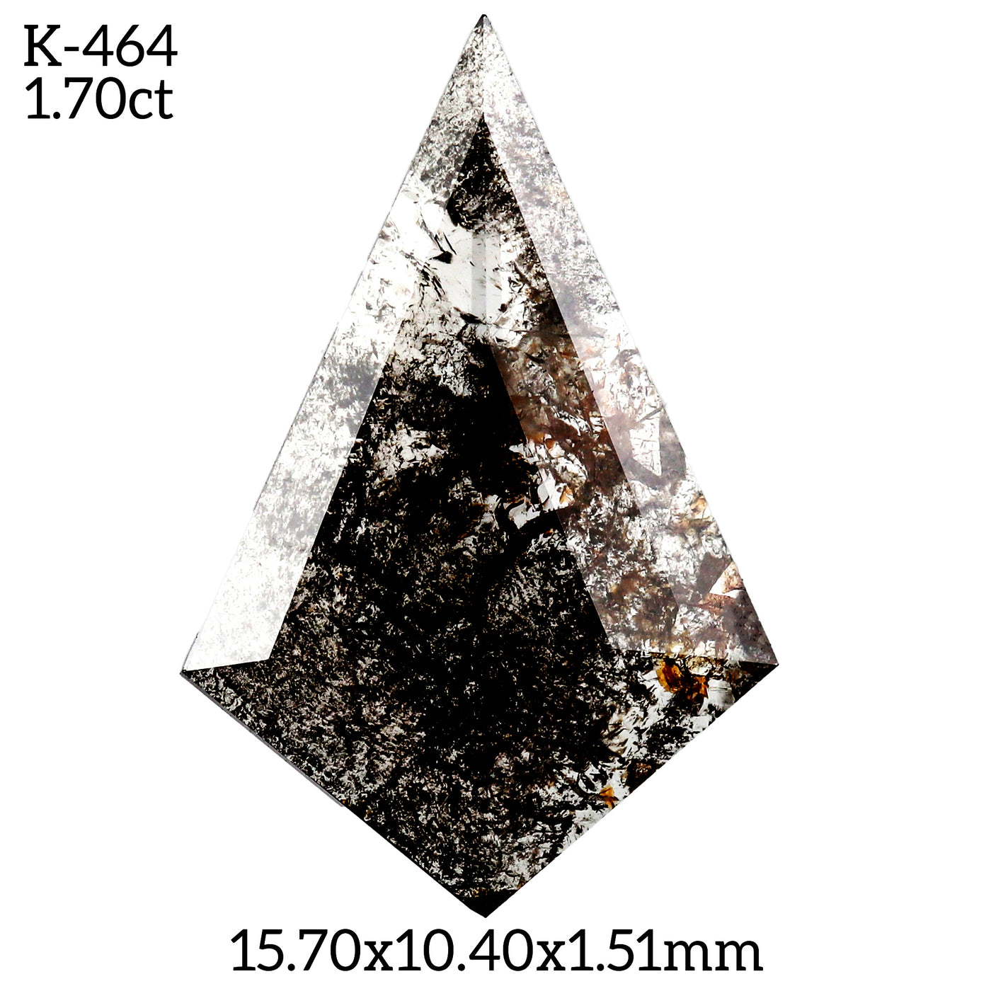 K464 - Salt and pepper kite diamond