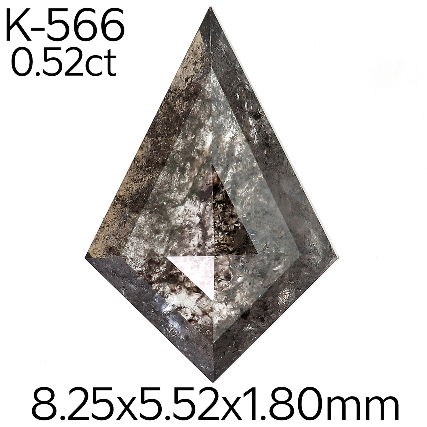 K566 - Salt and pepper kite diamond