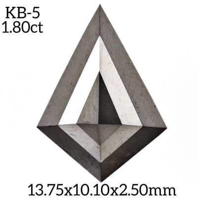 KB5 - Black kite diamond - Rubysta