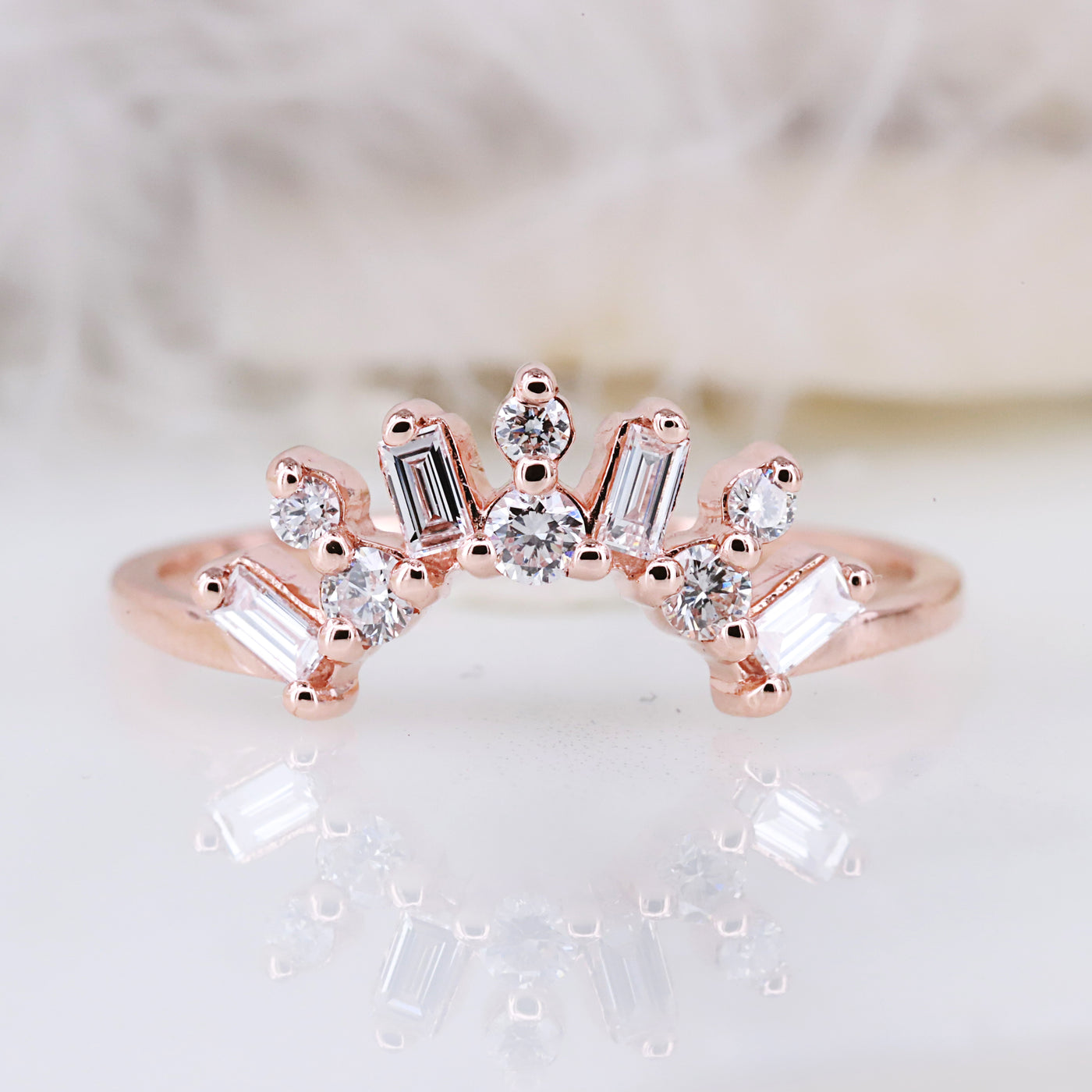 Baguette Diamond Ring | Baguette Engagement Ring | Diamond Ring