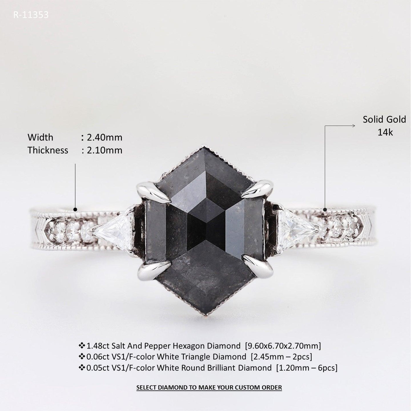 Shira Diamonds : 1 Carat Custom Round Diamond Engagement Ring Set : Wedding  Band and Engagement Ring Setting Set : Custom Engagement Rings : Dallas,  Texas