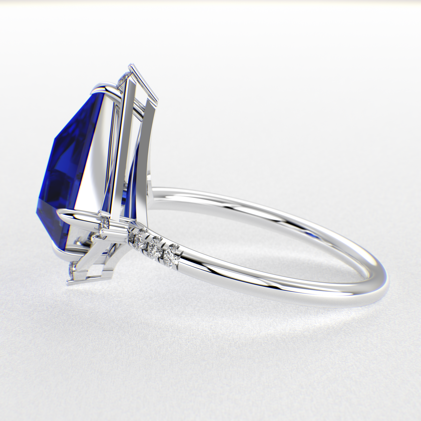 Kite-Cut Blue Sapphire  Diamonds: Redefining Jewelry Trends in 2025