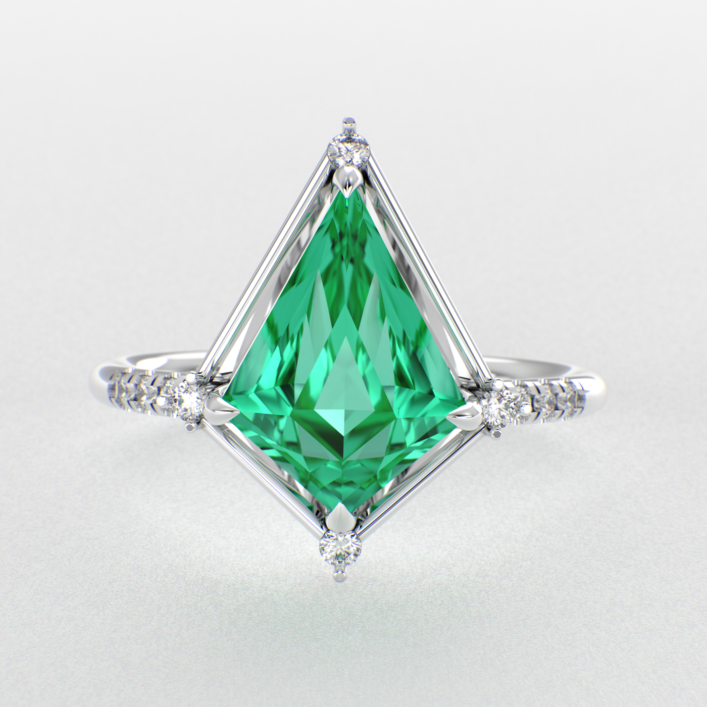 Kite-Cut Green Emerald Diamonds: Redefining Jewelry Trends in 2025