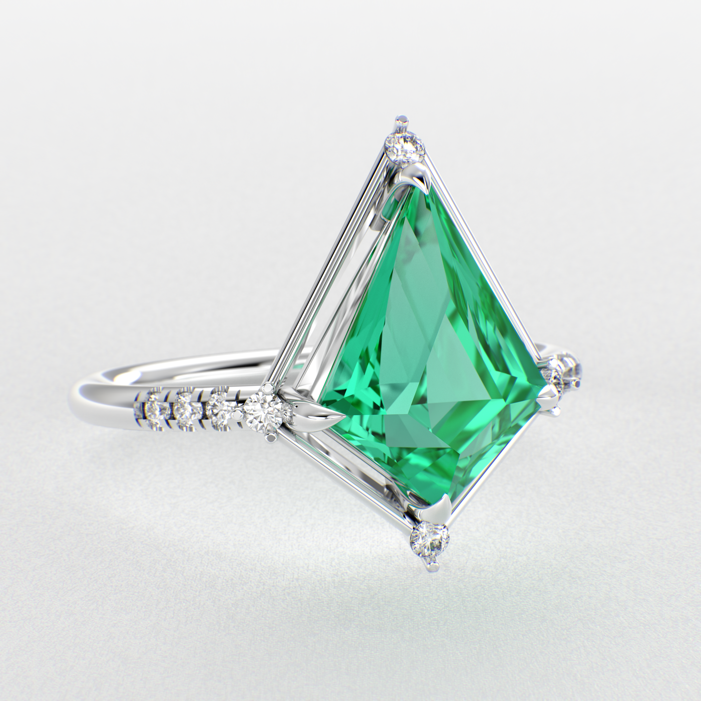 Kite-Cut Green Emerald Diamonds: Redefining Jewelry Trends in 2025