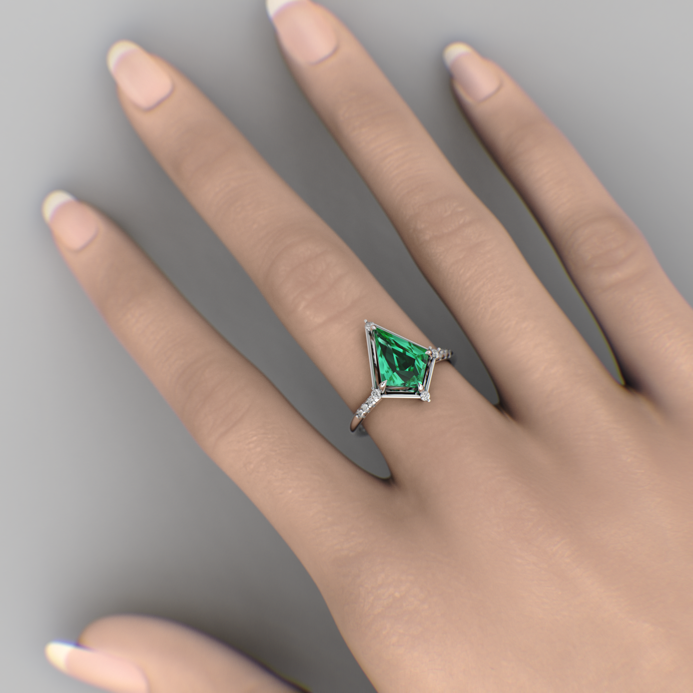 Kite-Cut Green Emerald Diamonds: Redefining Jewelry Trends in 2025