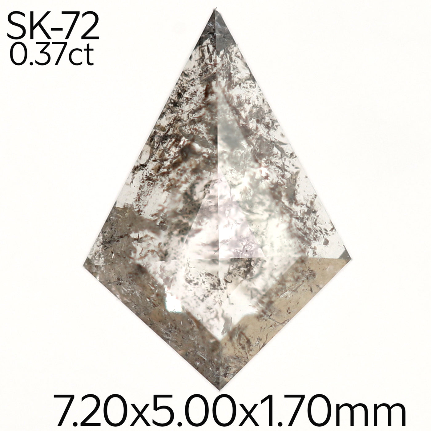 SK72 - Salt and pepper kite diamond