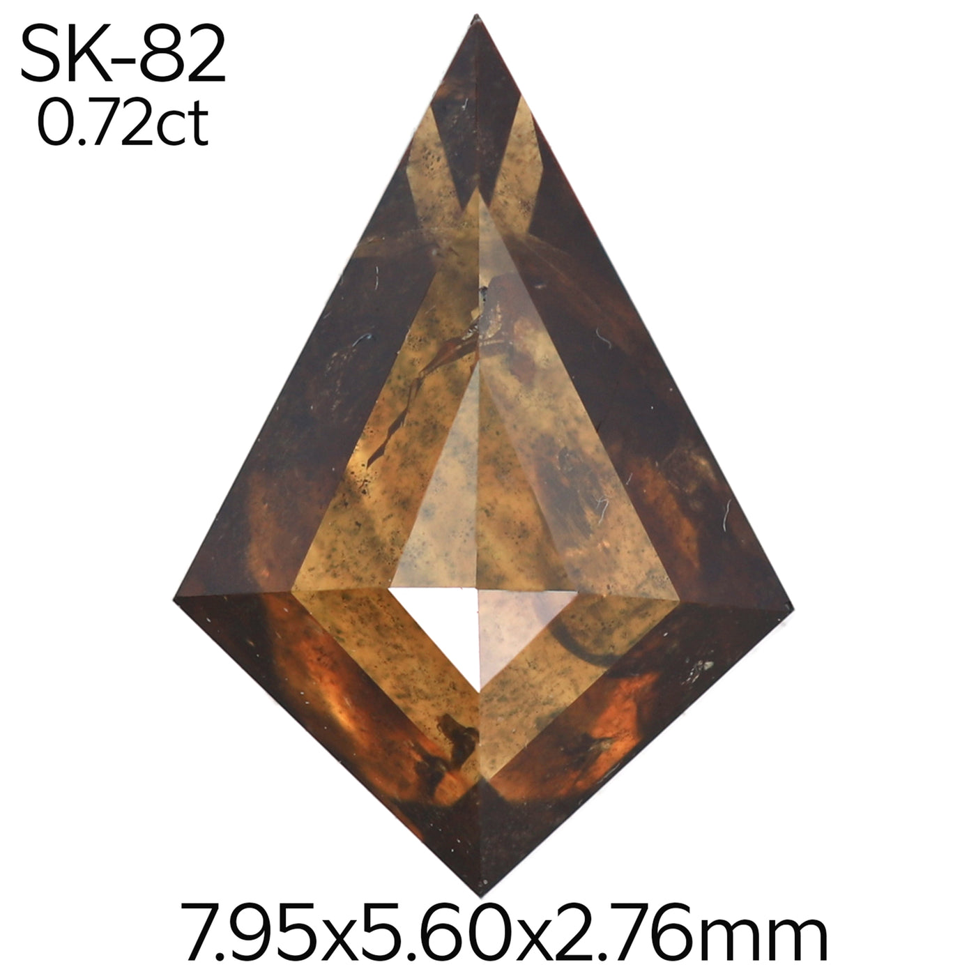 SK82 - Salt and pepper kite diamond