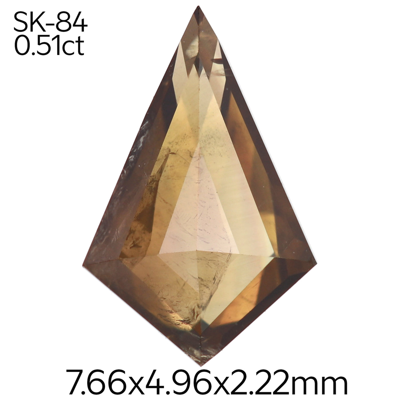 SK84 - Salt and pepper kite diamond