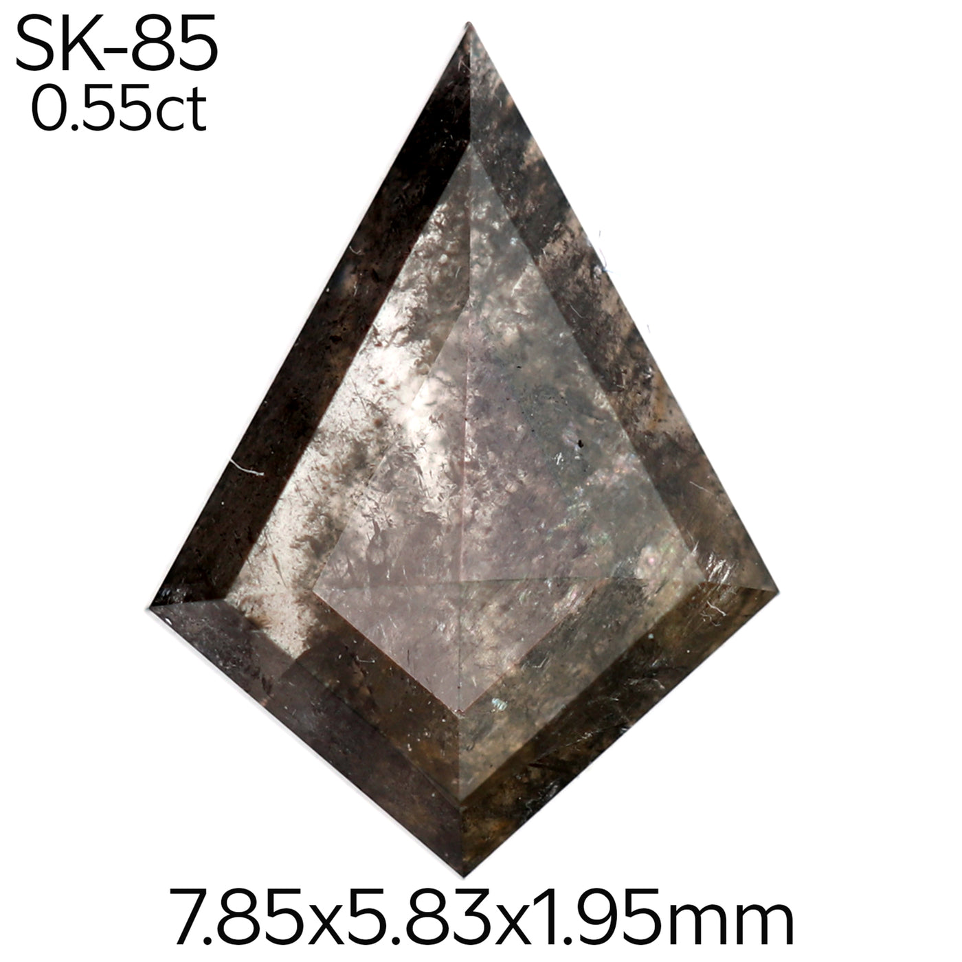 SK85 - Salt and pepper kite diamond