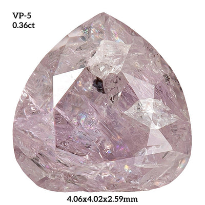 VP5 - Vivid pink pear diamond
