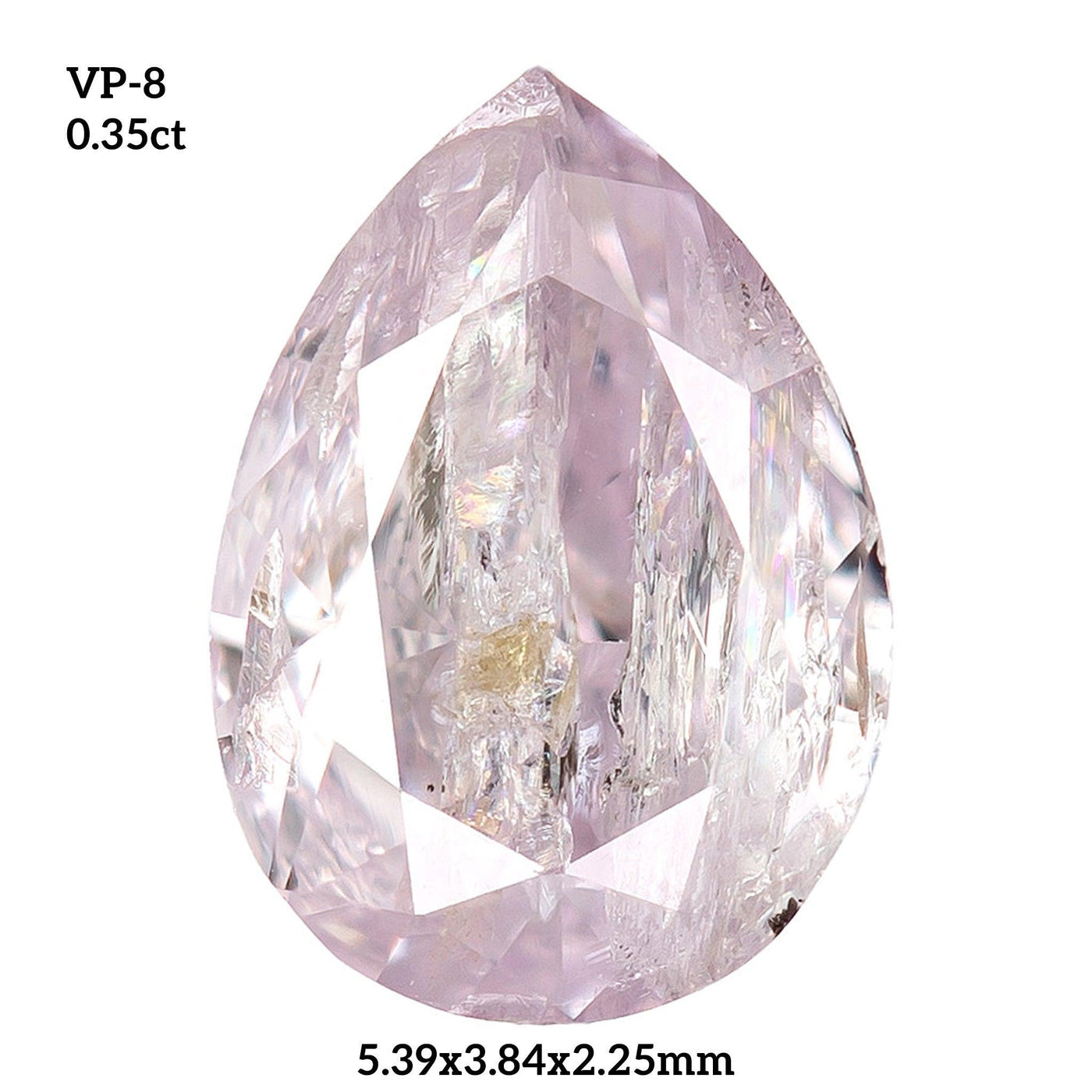 VP8 - Vivid pink pear diamond - Rubysta