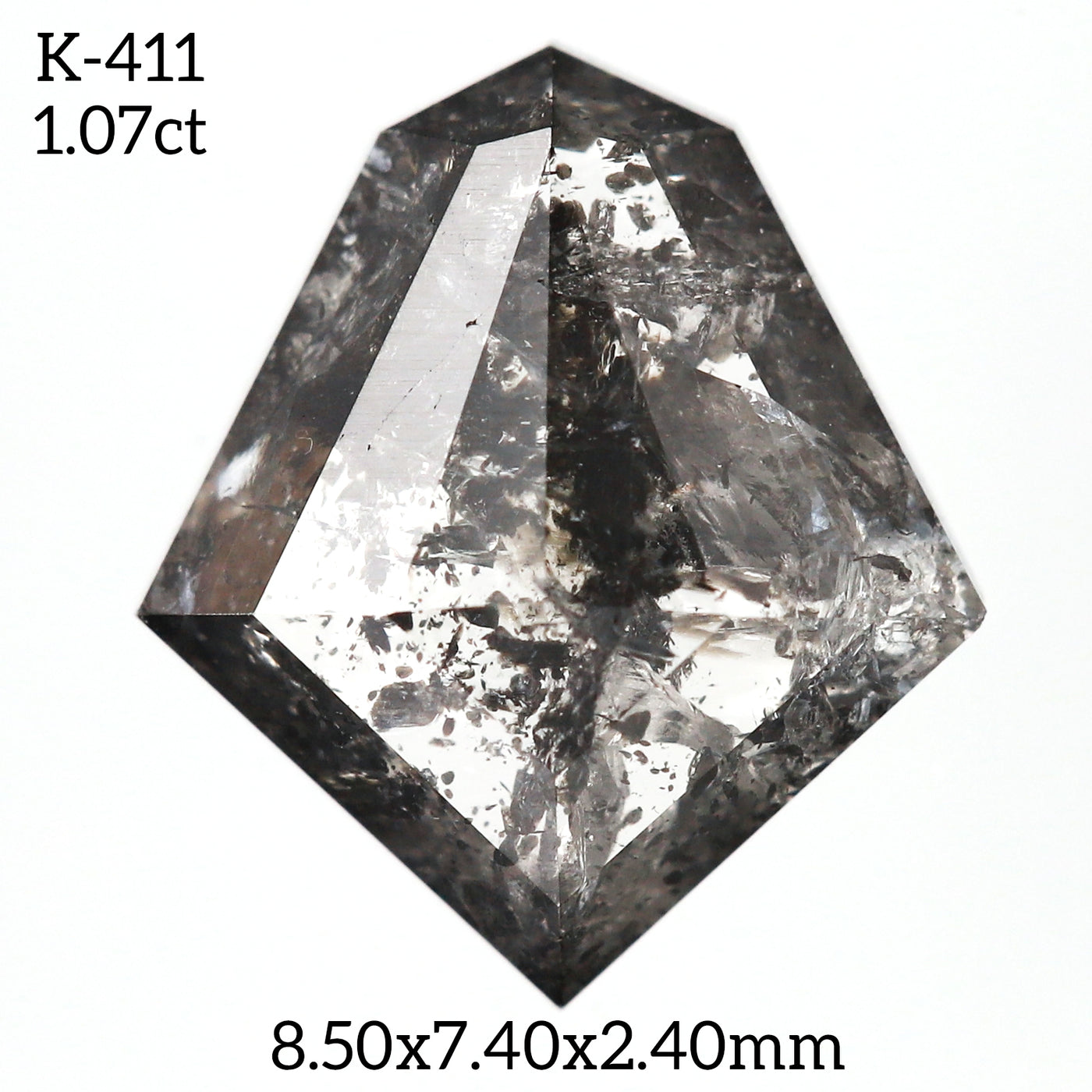 K411 - Salt and pepper kite diamond