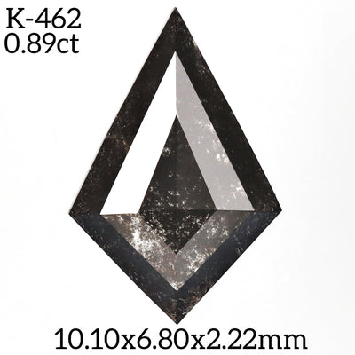 K462 - Salt and pepper kite diamond - Rubysta