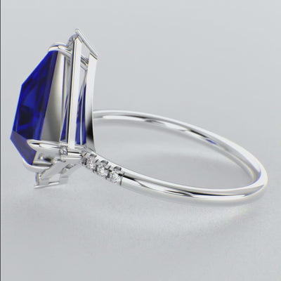 Kite-Cut Blue Sapphire  Diamonds: Redefining Jewelry Trends in 2025