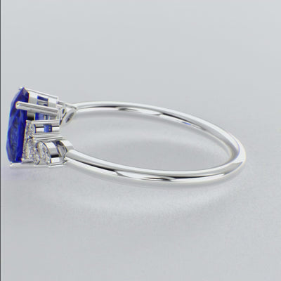 Bold and Brilliant: Blue Oval and Marquise Diamonds Creating Iconic Trends