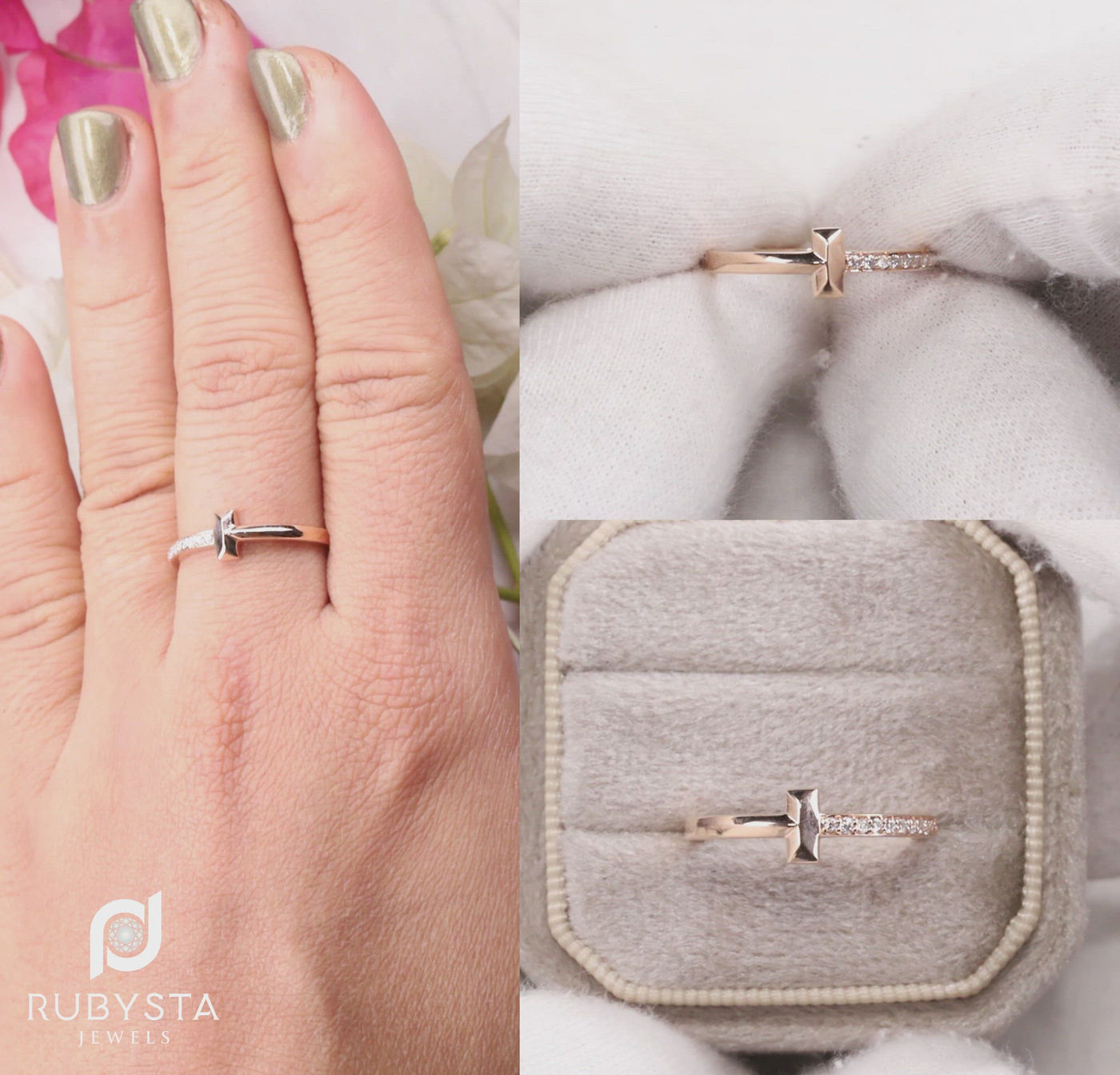 White diamond ring Wedding ring Engagement ring Clear diamonds