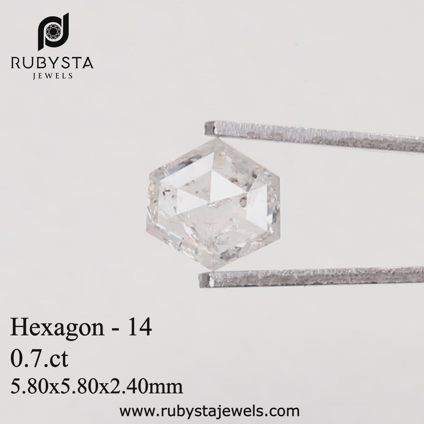 H14 - Salt and pepper hexagon diamond