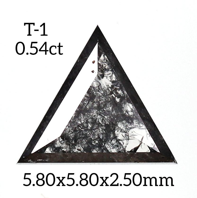 T1 - Salt and pepper geometric diamond