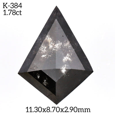 K384 - Salt and pepper kite diamond