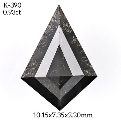 K390 - Salt and pepper kite diamond - Rubysta