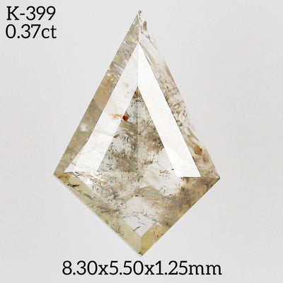 K399 - Salt and pepper kite diamond - Rubysta