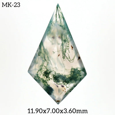 MK - 23 Moss Agate Kite Gemstone - Rubysta