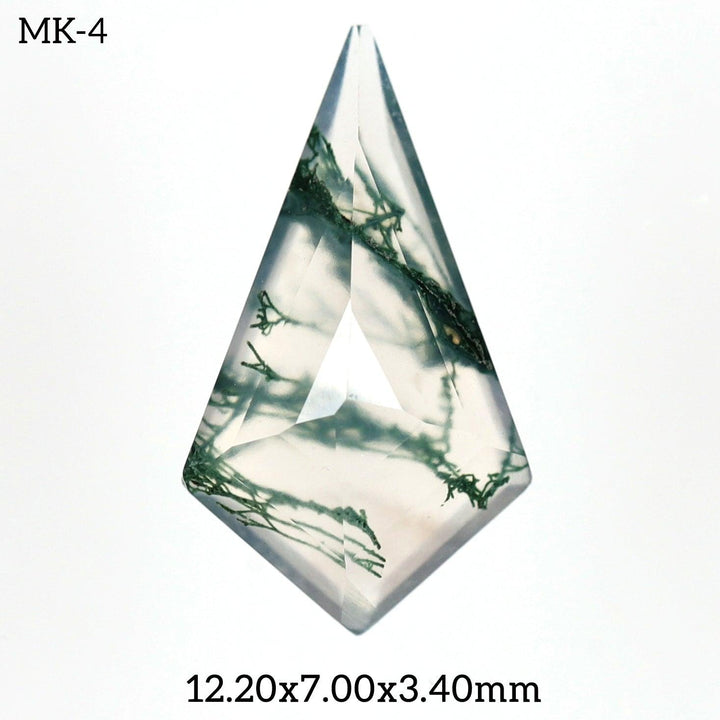 MK - 4 Moss Agate Kite Gemstone - Rubysta