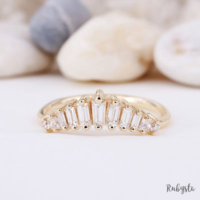 Engagement Ring | Baguette Diamond Ring | Baguette Engagement Ring | Diamond Ring | R11047