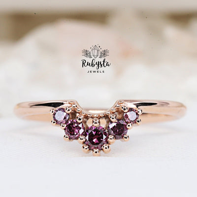 Purple Diamond Ring - Rubysta