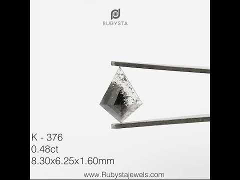 K376 - Salt and pepper kite diamond