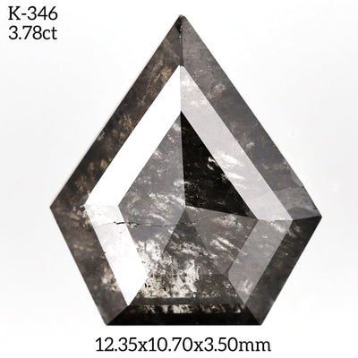 K346 - Salt and pepper kite diamond - Rubysta