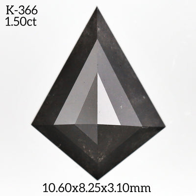K366 - Salt and pepper kite diamond