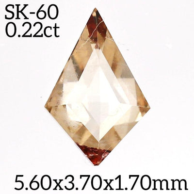 SK60 - Salt and pepper kite diamond